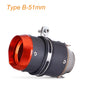 51mm Universal Slip On Motorcycle GP Exhaust CNC Carbon Fiber Escape Muffler For Kawasaki Z900 FZ6 RC390 S1000XR-EXPROTAS