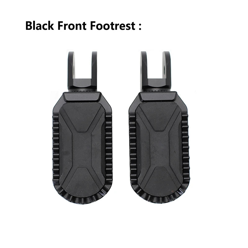 Motorcycle Footrest Peg Rubber Cover Aluminum For BMW R1200GS R1250GS LC ADV