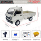 WPL D12 1:10 RC Car Simulation Drift Climbing Truck LED Light On-road RC Cars Trucks For Kids Gifts Toys-EXPROTAS