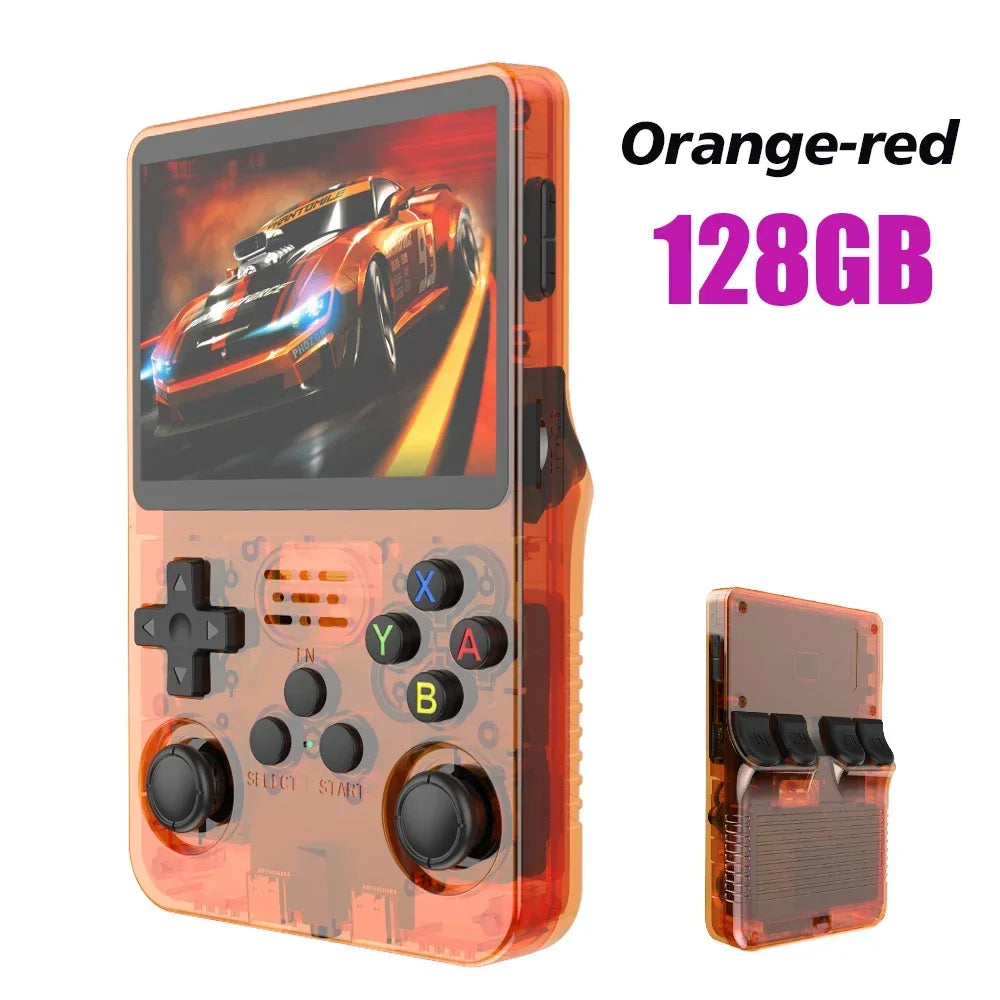 Open Source R36S Retro Handheld Video Game Console Linux System 3.5 Inch IPS Screen Portable Pocket Video Player 64GB 128G Games-EXPROTAS