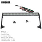 RC Crawler Roof LED Light Bar White Coloured Adjustable Modes 1/10 TRX4 SCX10