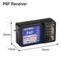Dumborc 2.4GHz Receiver for RC Car Boat with Gyro P6DC P6F P4FM P10F