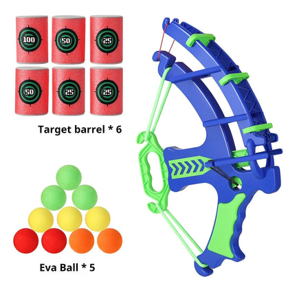Kids Montessori Sticky Ball Dartboard Slingshot Target Educational Game