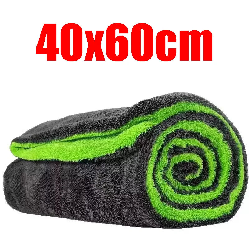 Large Microfibre Car Detailing Towel Soft Absorbent Cleaning Cloth Wash