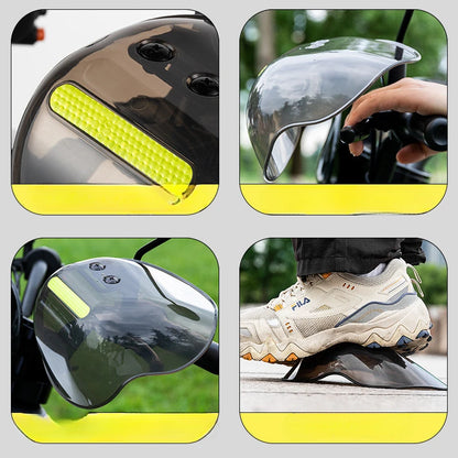 Motorcycle Handlebar Cover Windproof Rainproof Waterproof Grip Plastic
