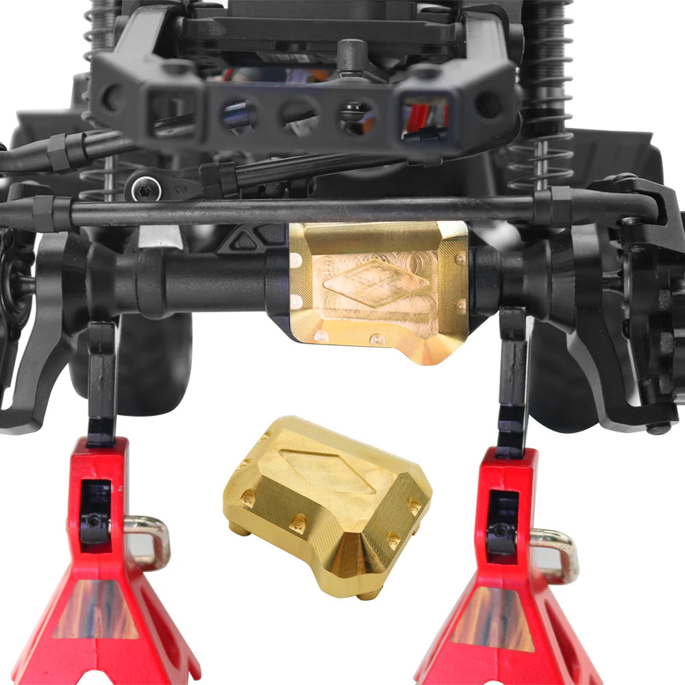 Brass Axle Mount Portal Drive Housing for 1/10 RC Traxxas Crawler TRX4 TRX6