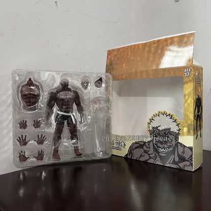 18cm Kengan Ashura Tokita Ohma Kure Raian PVC Movable Action Figure Toy