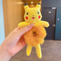1pcs Hair Band Plush Frog Scrunchie Cute Green Girl Ponytail Hair Accessories