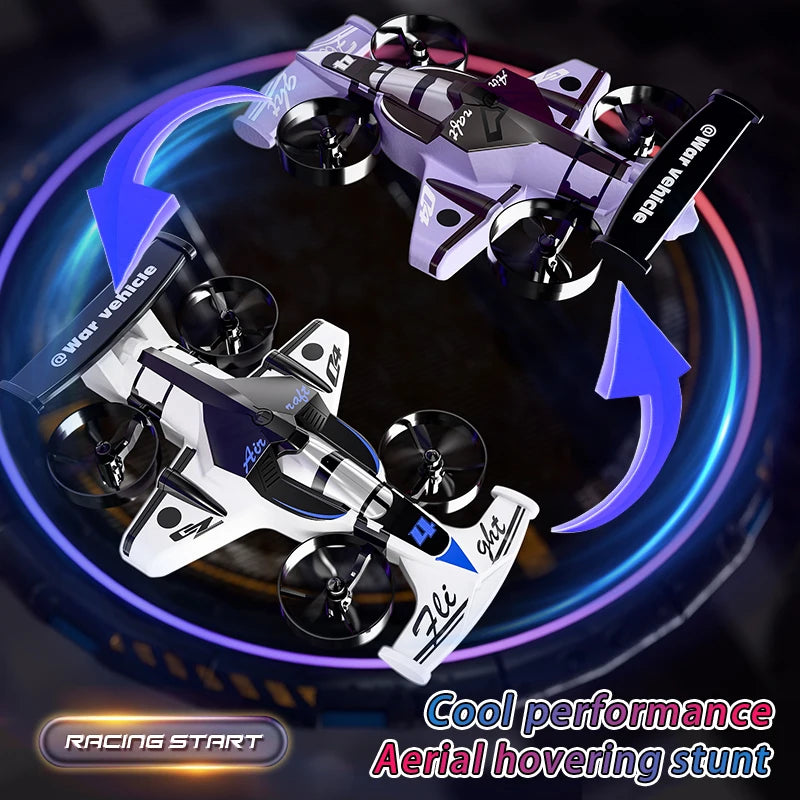 CZ04 2-in-1 Land Air RC Quadcopter Drift Car 2.4G 360 Rotation Drone