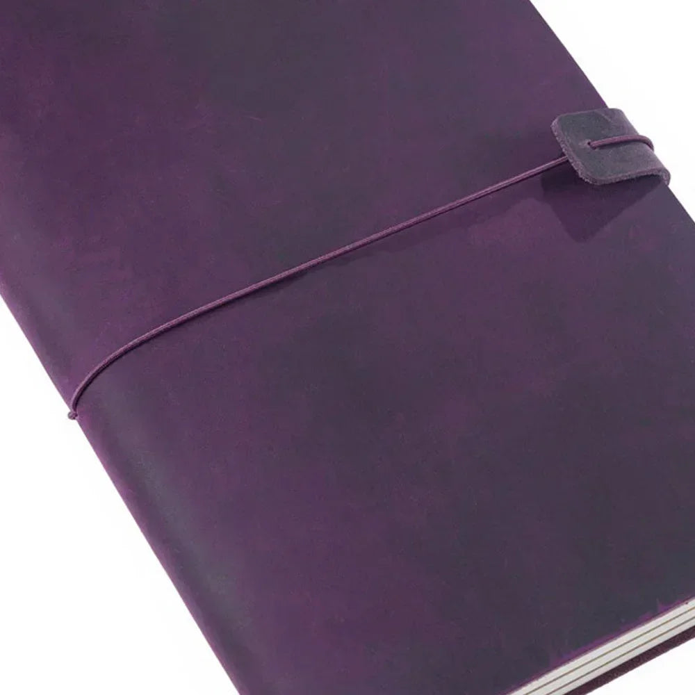 Vintage Leather Journal Cover Handmade Bound Diary Notebook Travel Writing