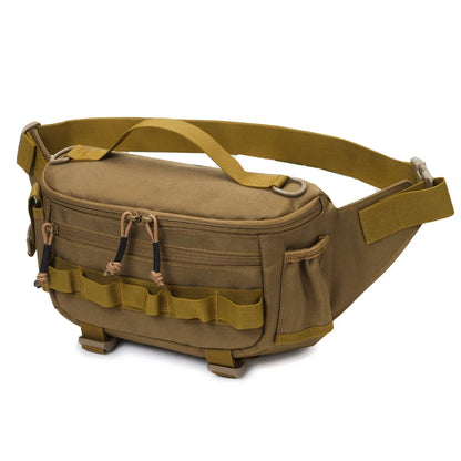 Fishing Chest Bag Tactical Outdoor Pack for Men Women Hiking Cycling