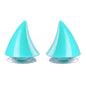 2PCS Motorcycle Helmet Horn Decoration Adhesive Suction Cup Accessories