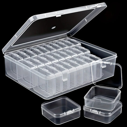 Storage Box for DIY Diamond Painting Nail Art Rhinestone Organizer 10 Grids
