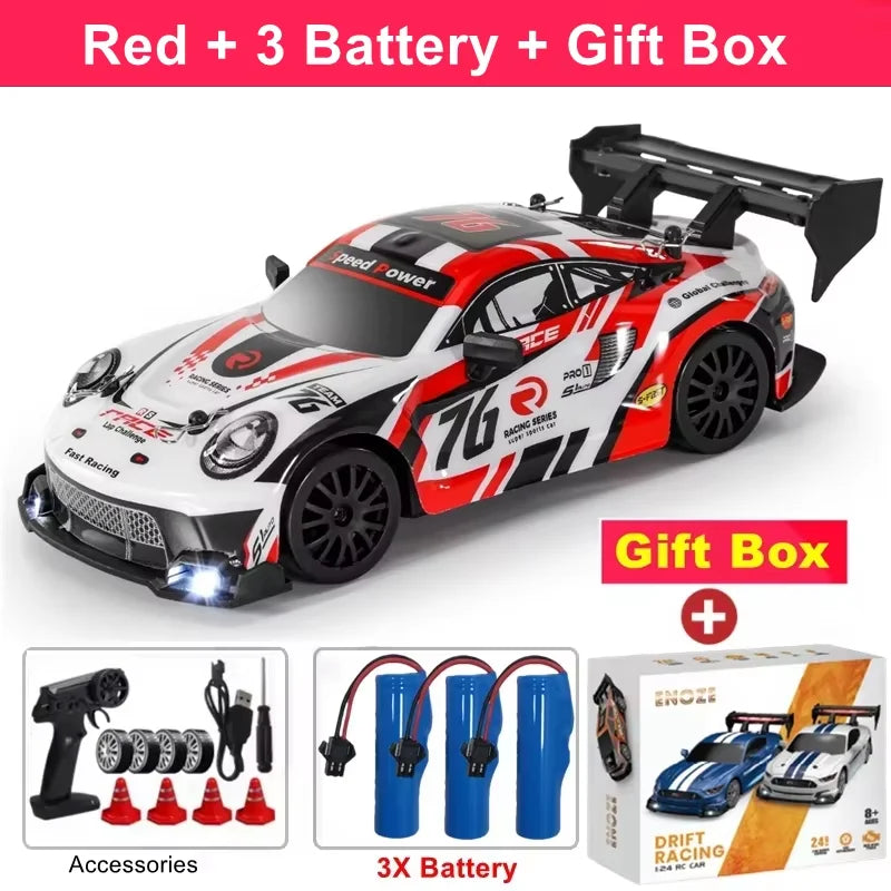 4WD RC Drift Car Remote Control 2.4G Racing Electric Toy 4x4 Vehicle