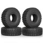 RED SPIDER 1.9 Rubber Tires for 1/10 RC Crawler TRX4 TRX6 Axial SCX10 II III Set