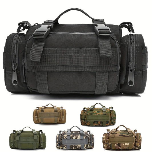 Waterproof Multifunctional Outdoor Sport Bag Storage Waist Bag for Fishing, Running, and Photography Gear-EXPROTAS