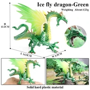 Oenux Fantasy Creature PVC Figure Dragon Phoenix Dinosaur Animal Model - EXPROTAS