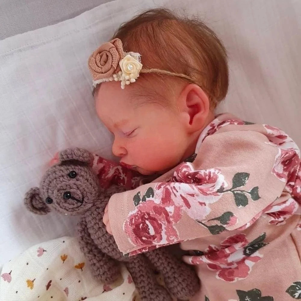 48CM Reborn Doll Baby Rosalie Lifelike 3D Skin Silicone Newborn Toy