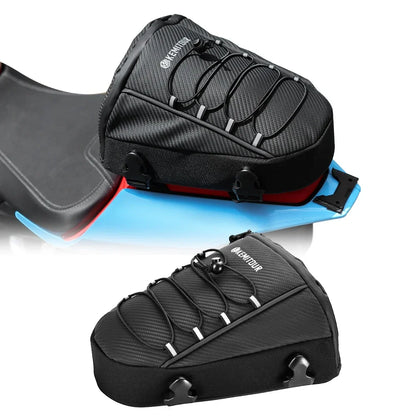 Motorcycle Tail Bag Waterproof Rear Seat Luggage Storage Backpack for Bikes