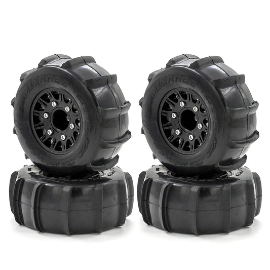 4pcs, 2.2/3.0, Sling Shot, sand snow tires, 1/10, short course truck, Slash