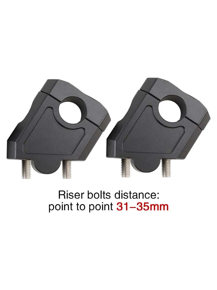 22mm 25mm 28mm Motorcycle Handlebar Riser Clamp Mount For Suzuki Kawasaki Yamaha