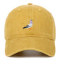 Outdoor Sun Protection Baseball Cap Pigeon Embroidered Unisex Hat