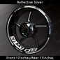 Reflective Motorcycle Wheel Sticker Hub Decal Rim Stripe Tape for YAMAHA MT-09