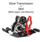 NOD-24 Ultralight Mini Transmission Delrin Skid 1/24 RC Crawler SCX24 AX24