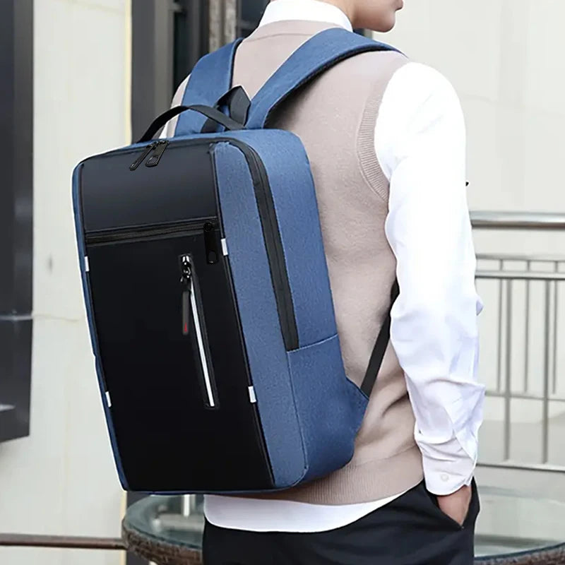 Business Travel Bag Laptop Backpack Large Capacity Shockproof for Work