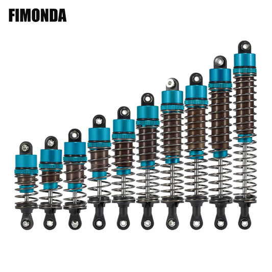 4Pcs Adjustable Oil Filled Shocks 52-120mm 1/10 RC Buggy Truggy Drift Car