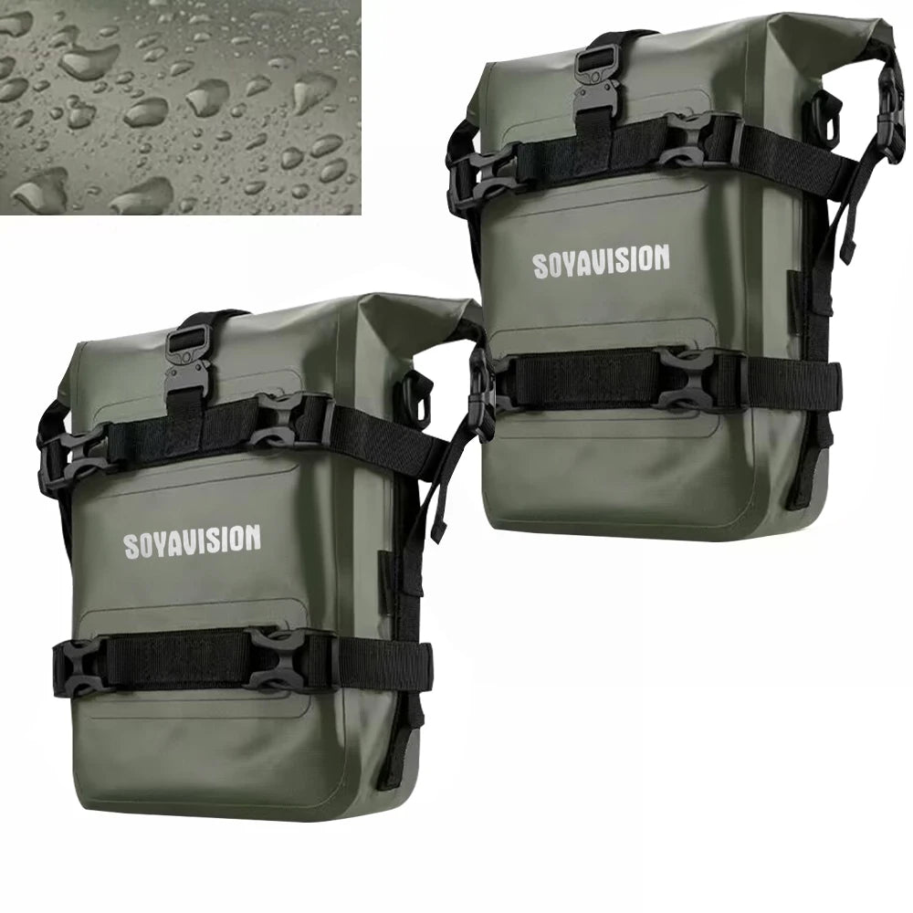 Waterproof Bag Repair Tool Placement Bag For BMW R1200GS R1250GS HONDA Suzuki DL650 V-Strom Motorcycle Frame Crash Bars Bag-EXPROTAS