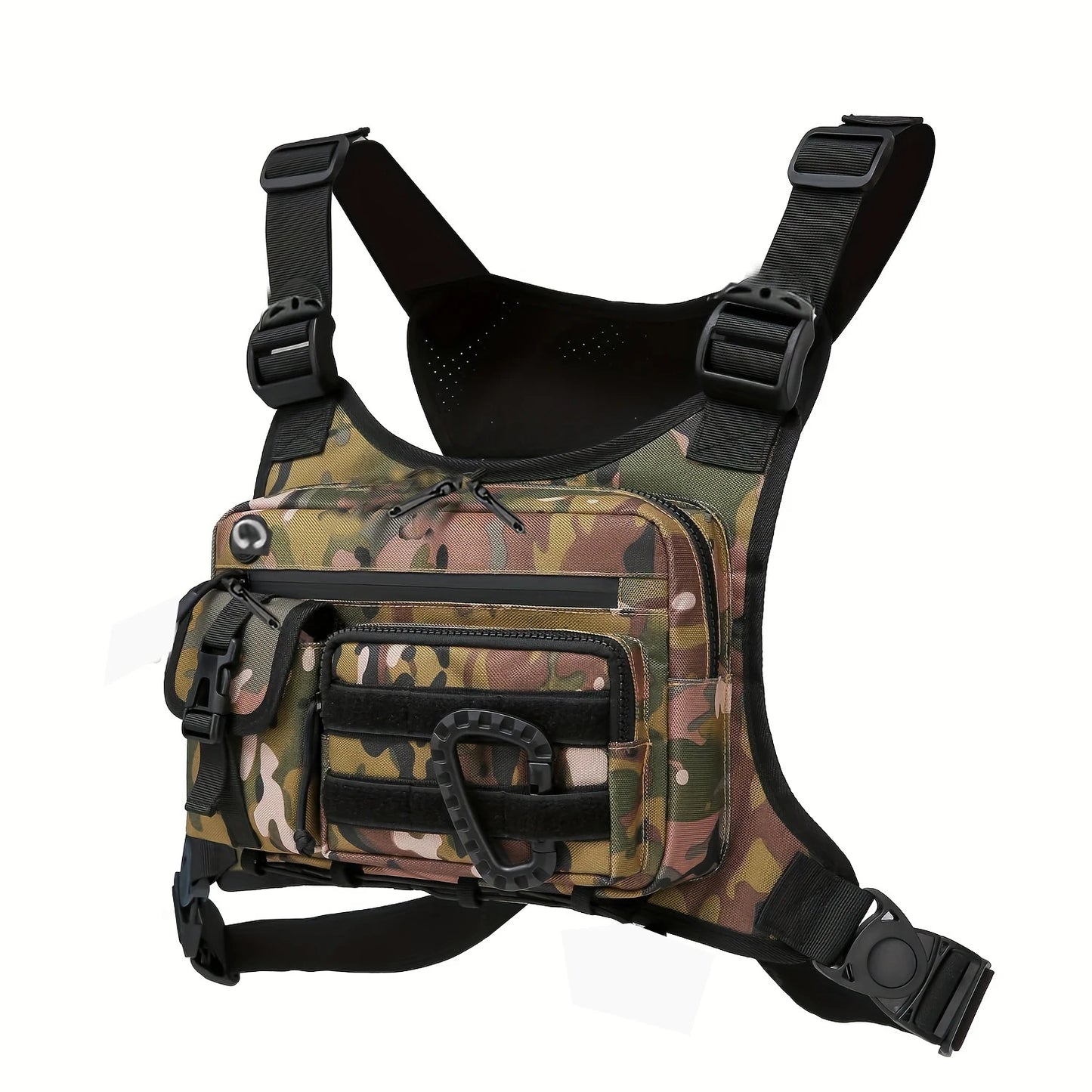 Tactical Chest Bag for Running Cycling EDC Men Women Outdoor Vest Rig