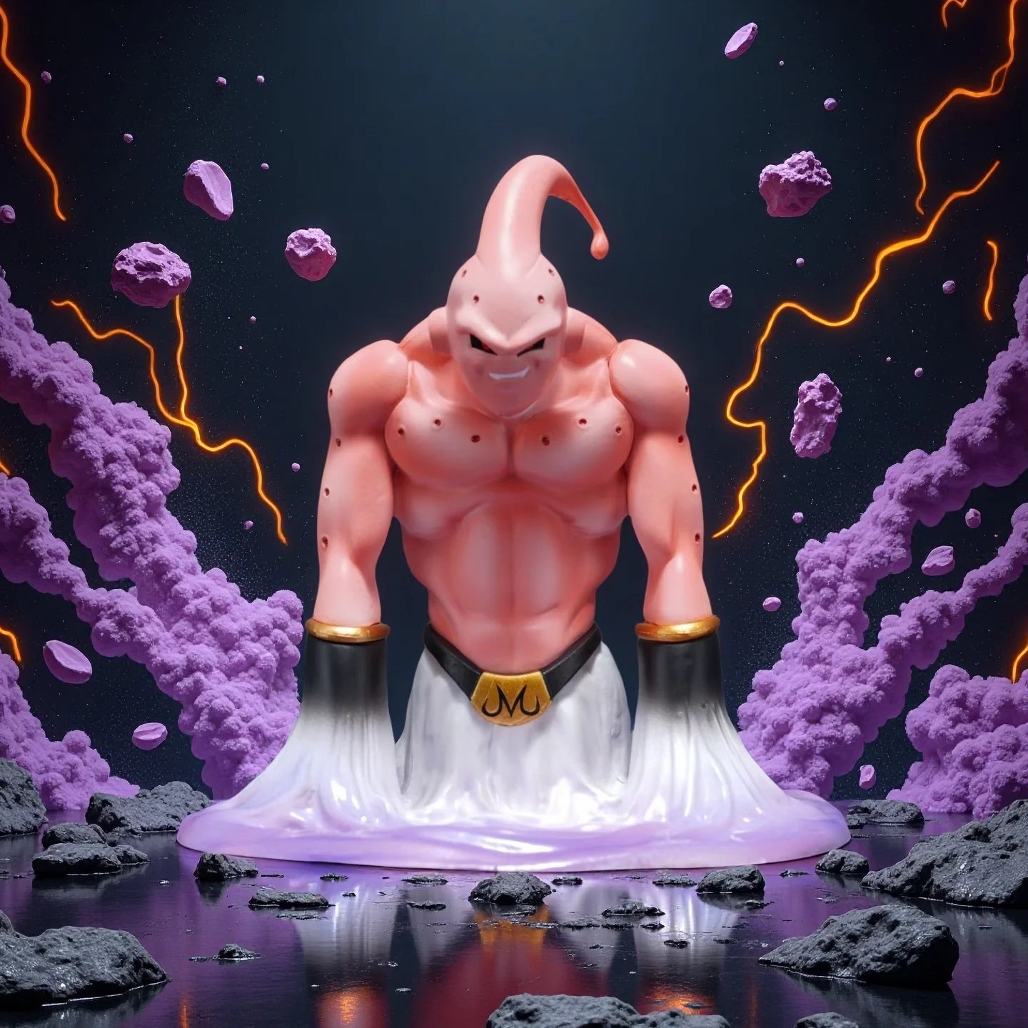 13cm Dragon Ball Majin Buu Evil PVC Figure Anime Statue Collectible Model Gift
