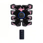 Rechargeable EMS Muscle Trainer Belt Abdominal Fitness Stimulator Exercise