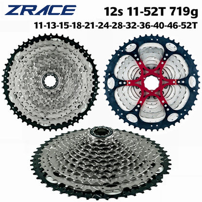Aluminum Alloy Bracket 12 Speed MTB Cassette Freewheel 11-50T 11-52T