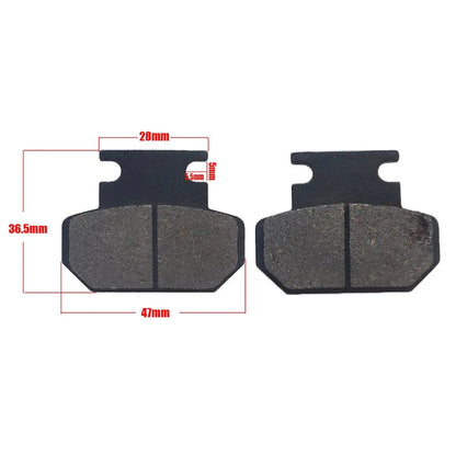 Brake Pads for 50cc-250cc ATV Quad Dirt Bike Go Kart Motorcycle Hydraulic