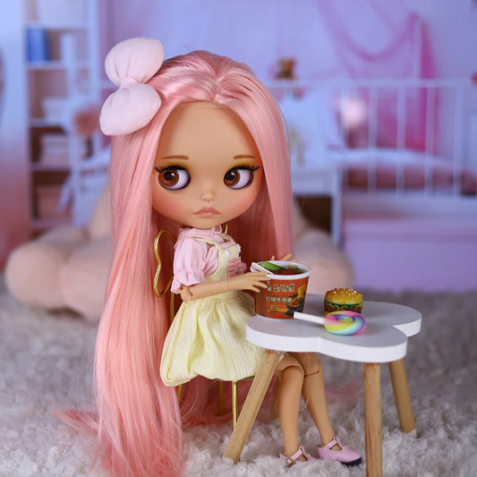 Icy Dbs Blyth Doll 1/6 Joint Body Brown Skin 30cm BJD Toy