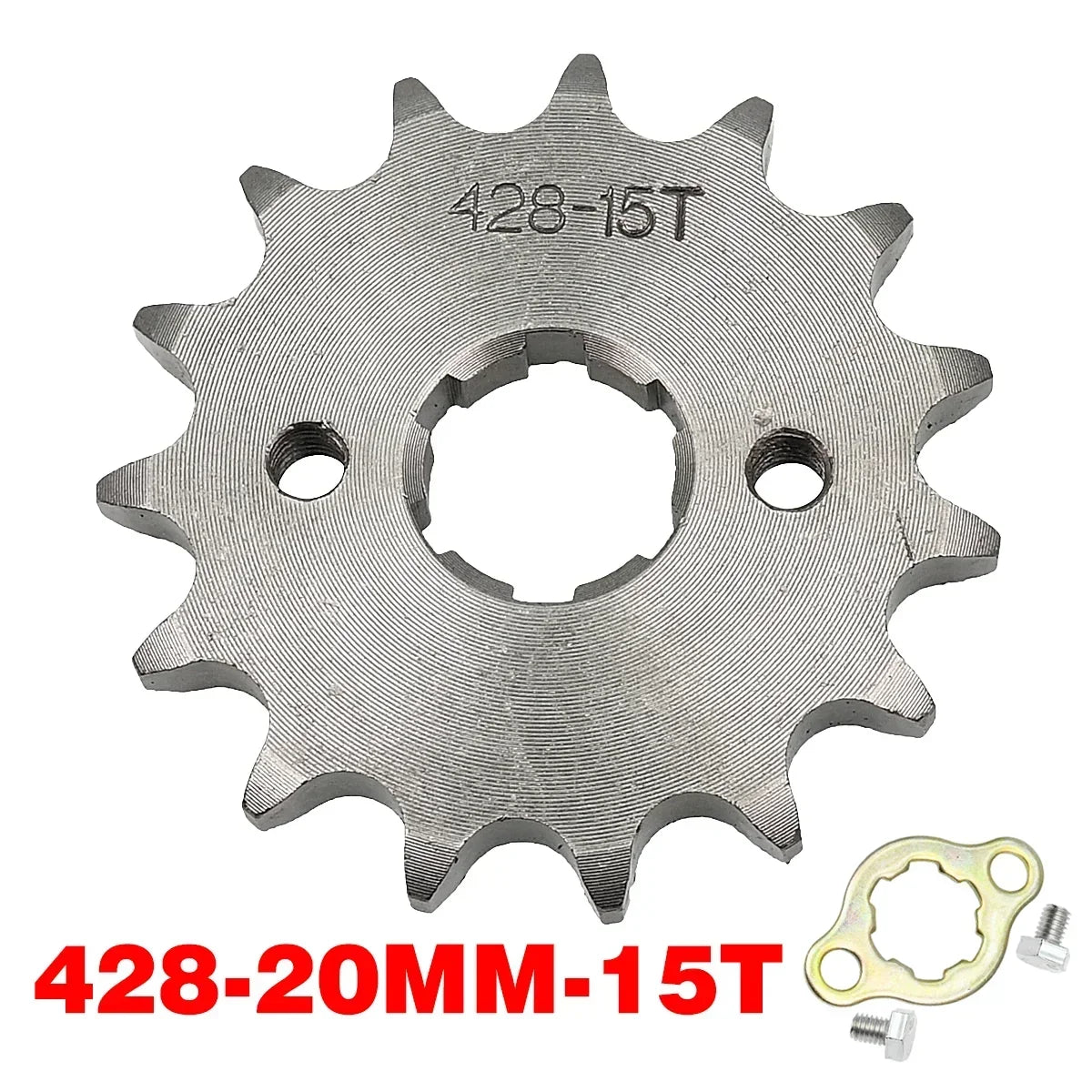Chain 428# 17mm 20MM 10t 11T 12t 13T 14T 15t 16t 17T 18t 19T Motorcycle Sprocket