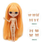 ICY DBS Blythe Factory Doll 1/6 BJD OB24 Ball Joint Body DIY Dress Up