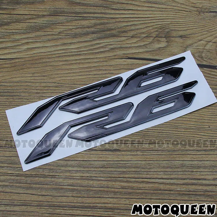 For YZF R6 YZF6000 Stickers Motorcycle 3D Chrome Reflective Decals Tank Pad Shell Body Wind  Fairing Pvc-EXPROTAS