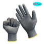 10-50 Pairs Safety Work Gloves PU Coated Nylon Gardening Builders Grip