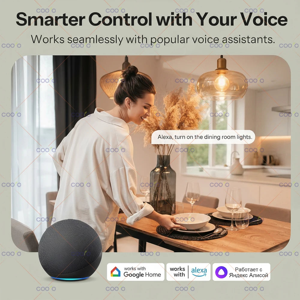 Smart Switch 16A Zigbee Relay Module Mini DIY for Alexa Google Home