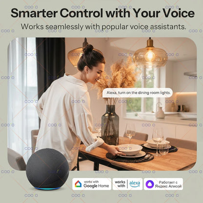 Smart Switch 16A Zigbee Relay Module Mini DIY for Alexa Google Home