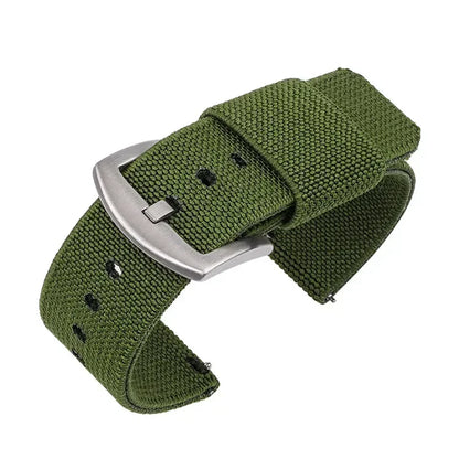 Nylon Watch Strap 18mm 20mm 22mm 24mm Quick Release Woven Sport Band