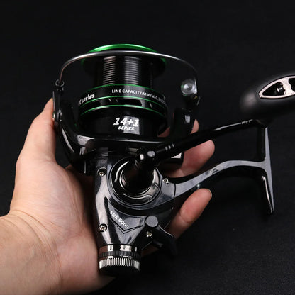 EXPROTAS Design Fishing Reel Spinning Feeder Carp Fishing Gear