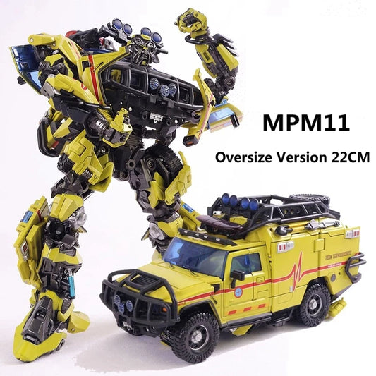 Transformation KO MPM11 MPM-11 T11 T-11 Oversize Version Ratchet Movie Edition Alloy Action Figure Robot Model Deformed Toy Gift-EXPROTAS