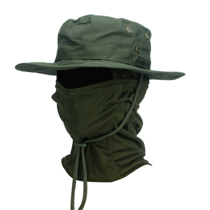 2Pcs Fishing Hat Sun Wide Brim UV Protection Outdoor Cap with Neck Flap