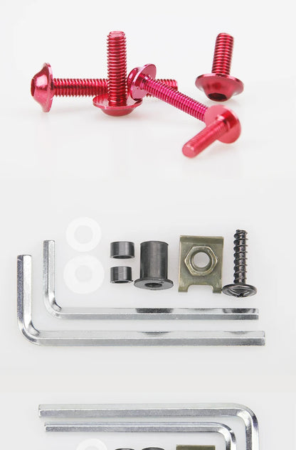 201PCS Motorcycle Universal CNC Fairing Bolt Kits for Dirt Bike