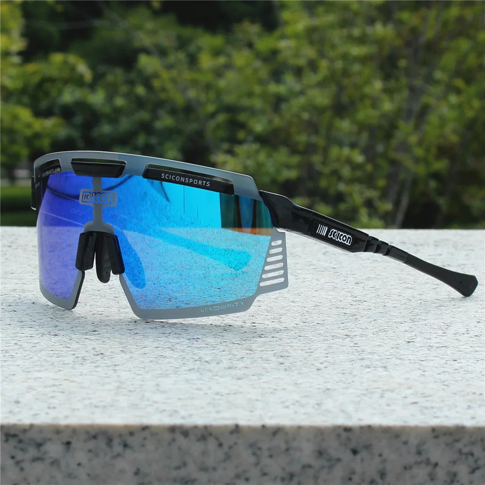 Scicon Photochromic Cycling Sunglasses MTB Road Bike Sports Eyewear Men Women