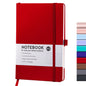 A5 Notebook Note Pad Lined Journal Diary Hardback Ruled Notepad School Supplies